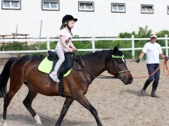 обучения детей верховой езде