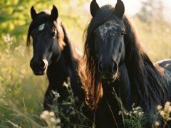 Лошади с высокой устойчивостью к болезням
