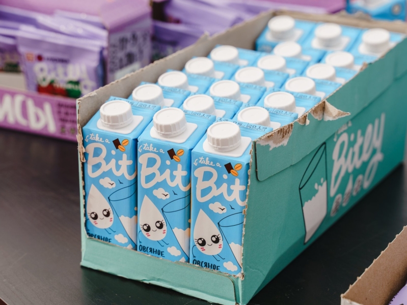 Продажи растительных аналогов молочной продукции в России выросли на 18,4% в 2025 году